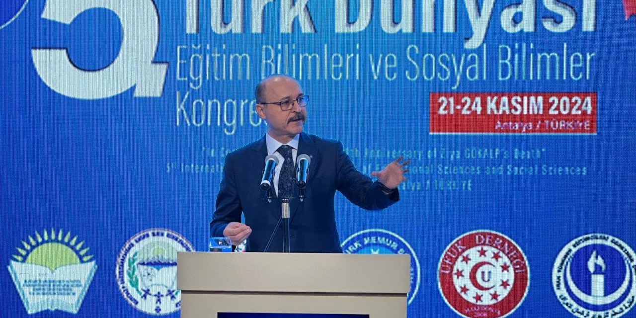 Talip Geylan'dan 5. Uluslararası Türk Dünyası Eğitim Bilimleri ve Sosyal Bilimler Kongresi Mesajı